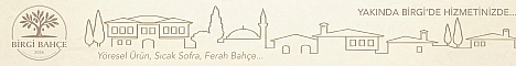 Birgi Bahçe Çok Yakında Birgi'de Hizmetinizde.
