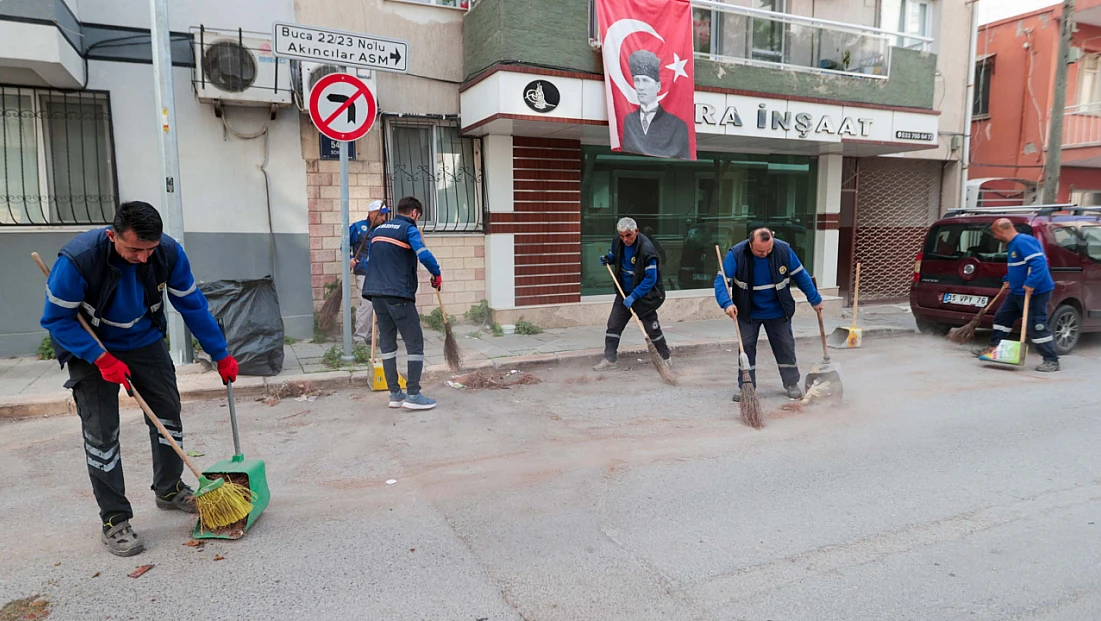 Buca’da dört koldan temizlik seferberliği