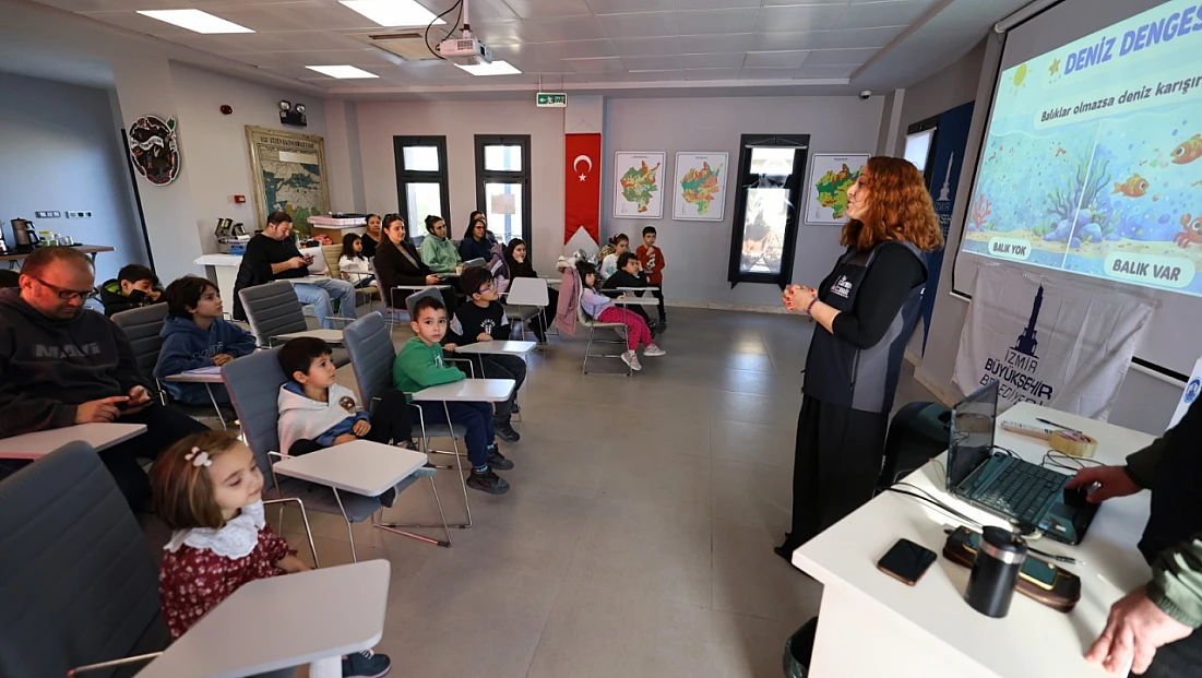 Çocuklar Efes Selçuk’ta denizin gizli dünyasını keşfetti