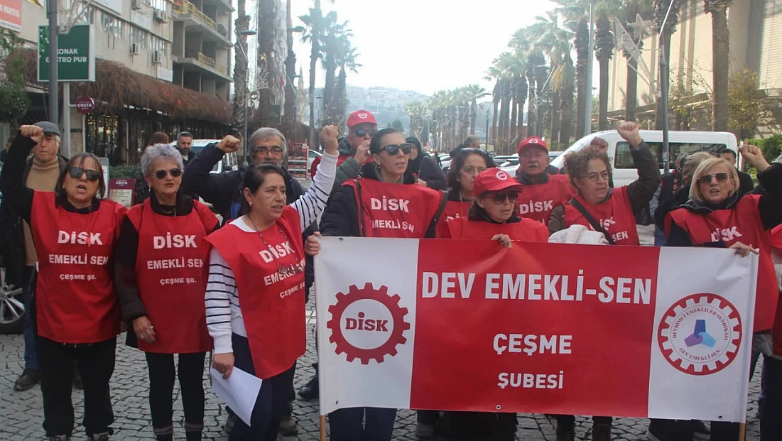 DİSK devrimci emekliler sendikasından emekli zammına sert tepki: 'Sadaka Değil, İnsanca Yaşam İstiyoruz'