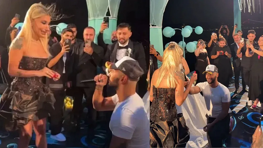 İrem Derici'ye düğünde sürpriz teklif! İkinci kez evliliğe hazırlanıyor