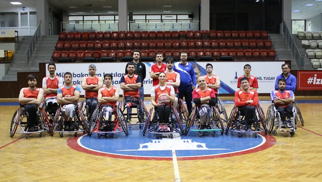İzmir Büyükşehir Belediyesi Tekerlekli Sandalye Basketbol takımı süper ligde 20. Yılını kutluyor