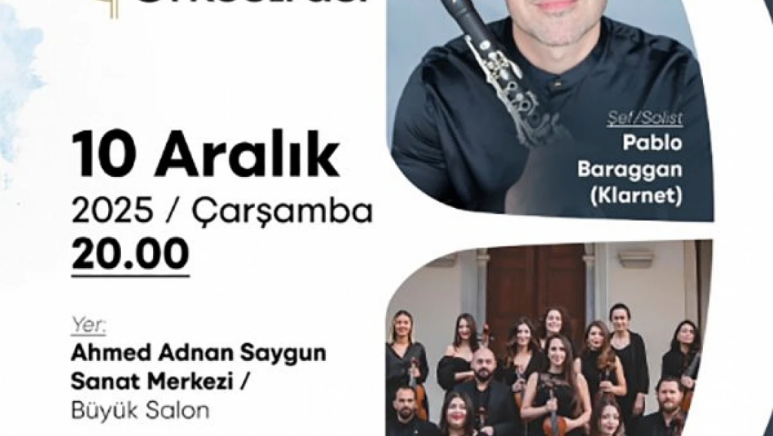 İzmir Oda Orkestrası yılın son konserleriyle sanatseverleri AASSM’de buluşturuyor