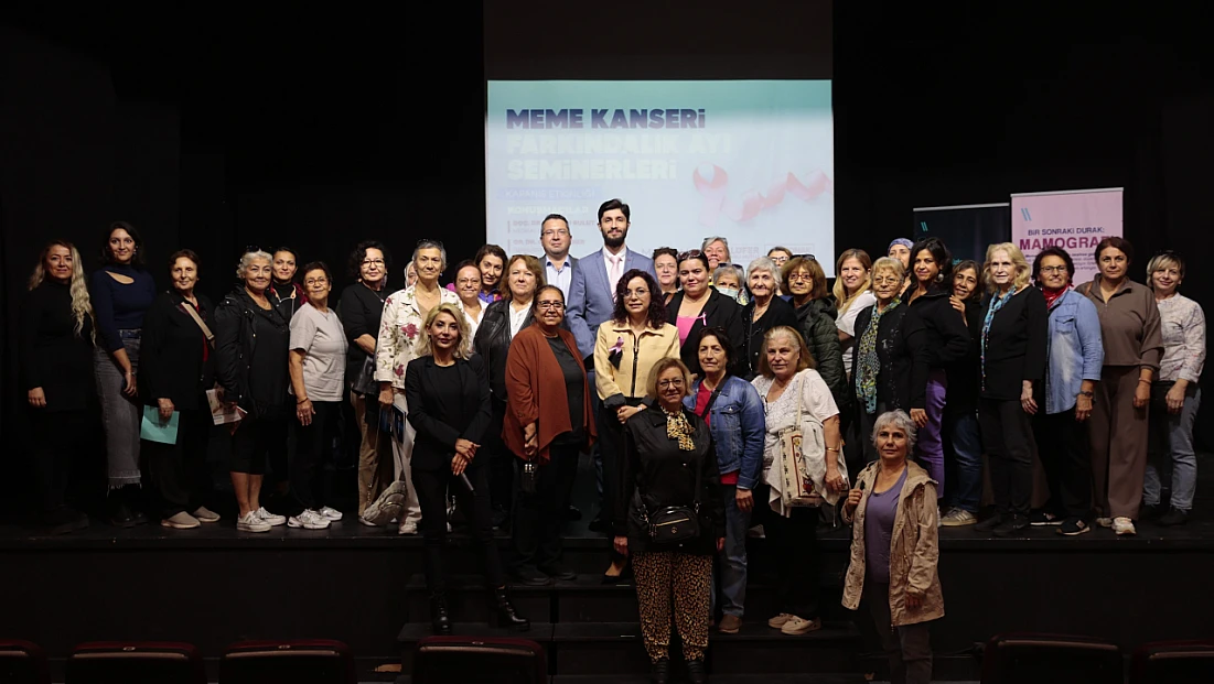 Konak’ta Meme Kanseri farkındalık ayı seminerleri tamamlandı