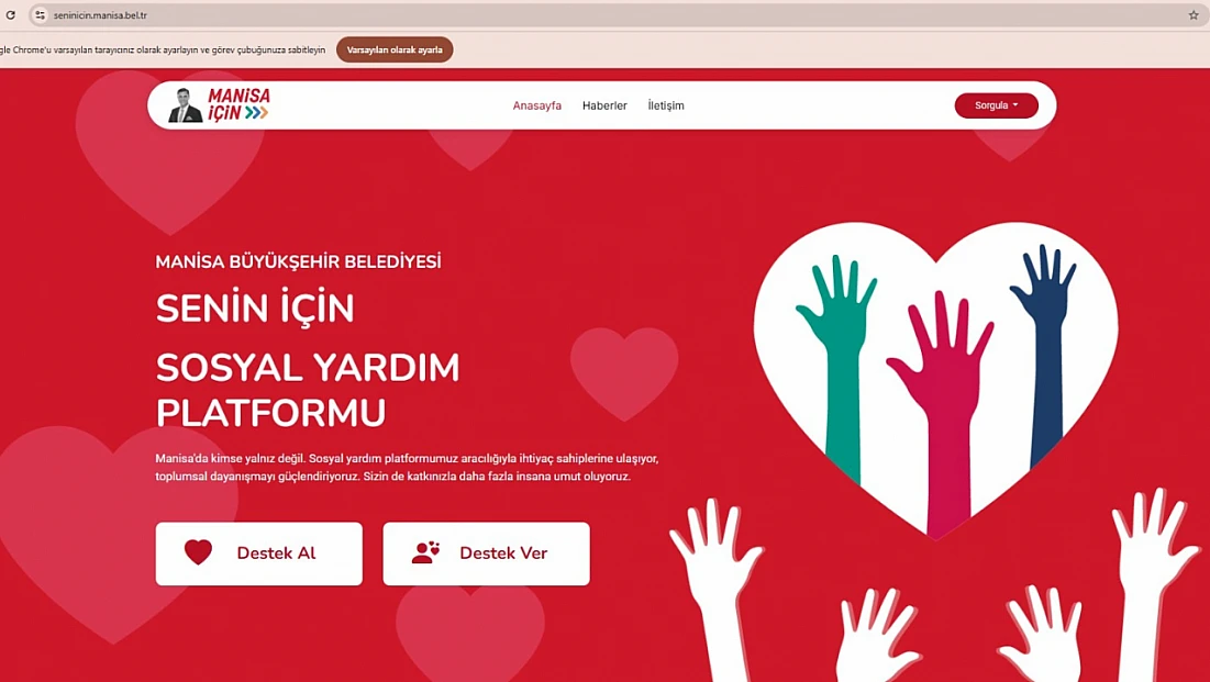 Manisa Büyükşehir’den engelli bireylere medikal destek hizmeti