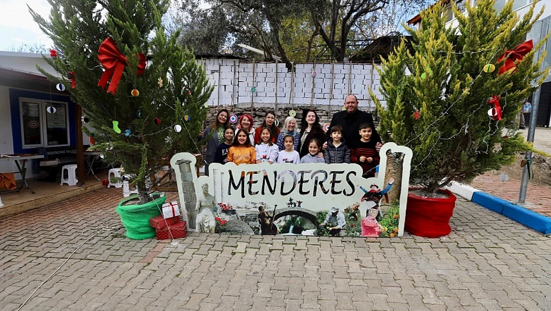 Menderes’te yılbaşı coşkusu Özdere’de yaşandı