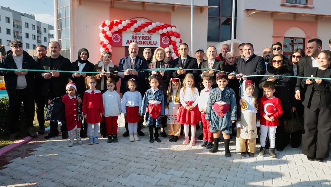 Menemen Belediyesi’nden eğitime yeni bir yatırım daha