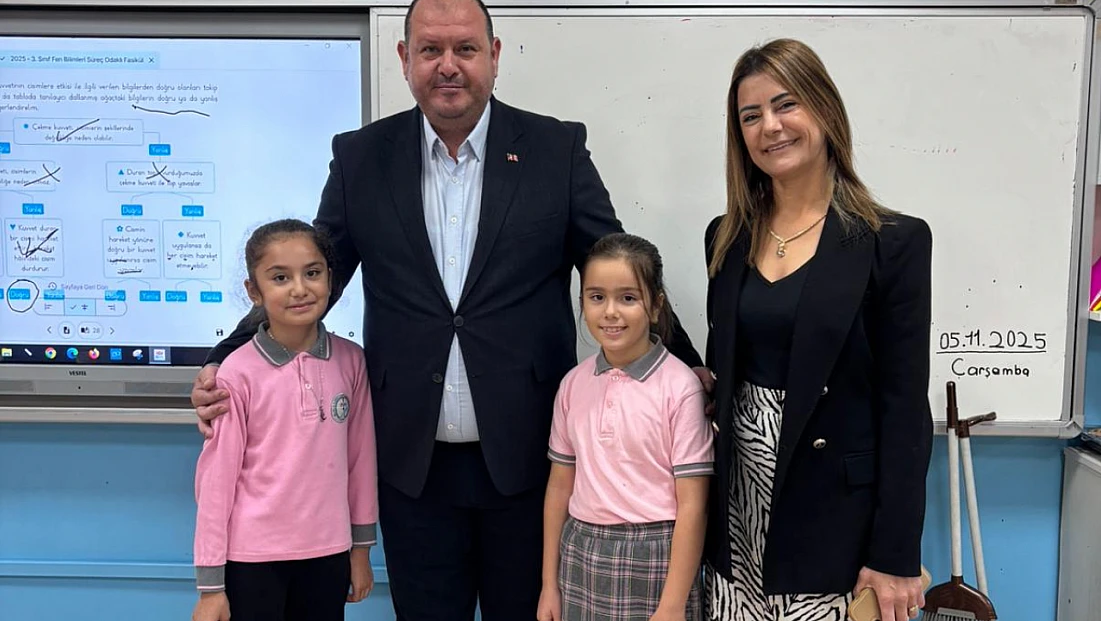 Minik Başkan’dan ilham veren vaad: İlkay Çiçek sınıfta sürpriz yaptı