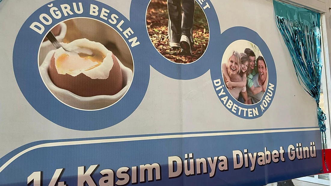 Ödemiş Devlet Hastanesi’nde 14 Kasım Dünya Diyabet günü etkinlikleri