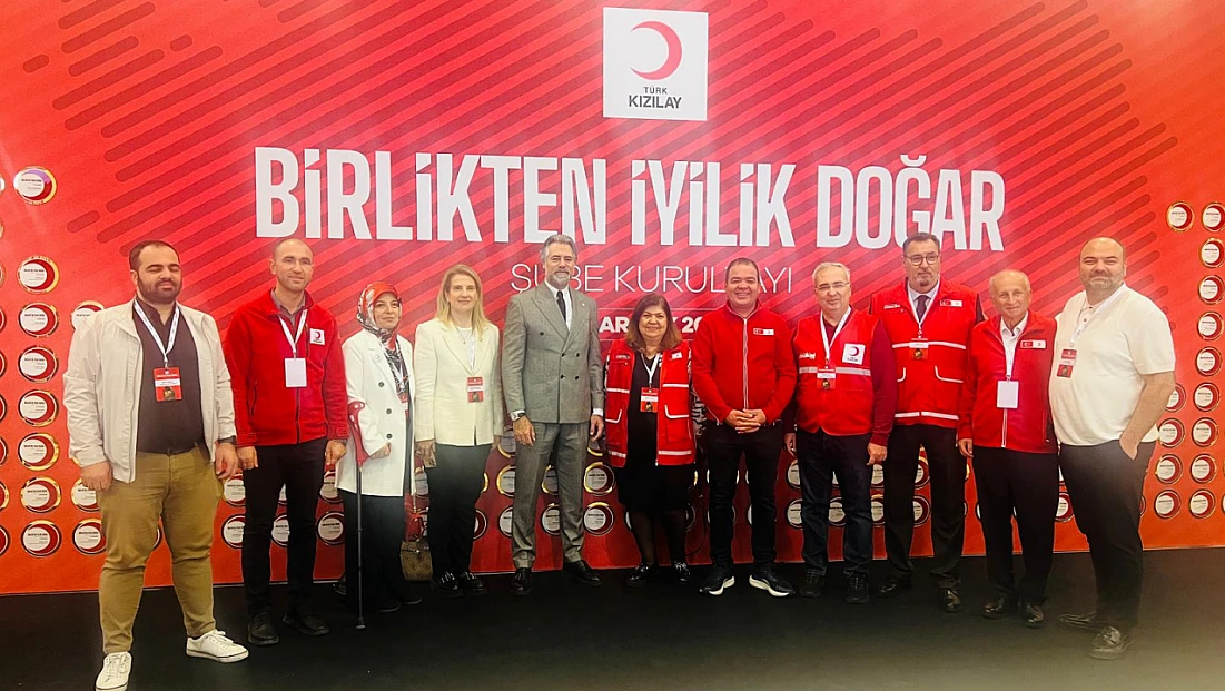 Türk Kızılay şube kurultayında Urla’ya gurur veren büyük başarı