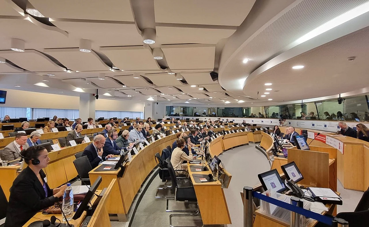 Başkan Sengel Brüksel'de konuştu: 'Her zor kışın ardından bahar gelir'