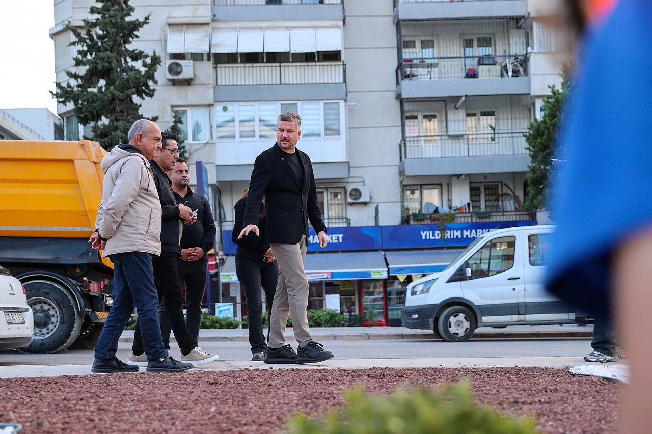 Buca'da kurakçıl peyzaj ile yeşil alanlarda büyük dönüşüm