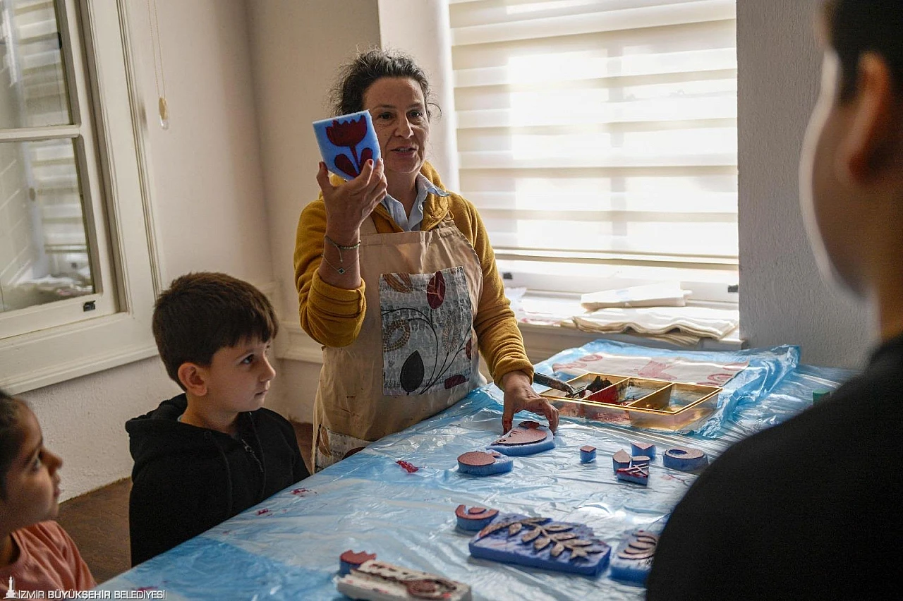 Basmane'de 'Basma' sanatı yeniden doğuyor