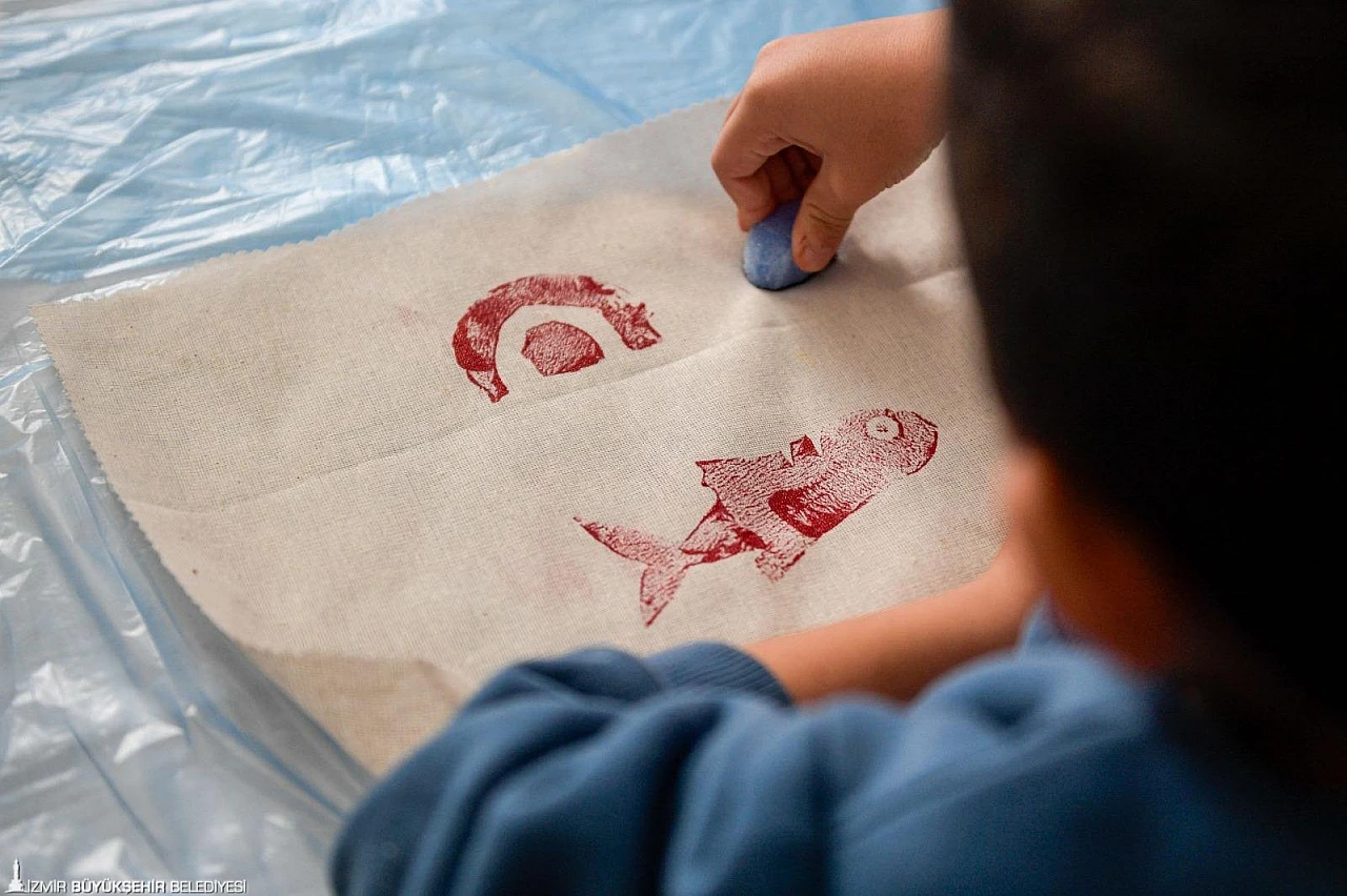 Basmane'de 'Basma' sanatı yeniden doğuyor