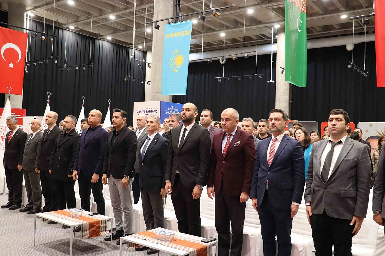 2025 Türkiye satranç şampiyonası ve Türkçe konuşan ülkeler satranç şampiyonası Gaziantep'te tamamlandı