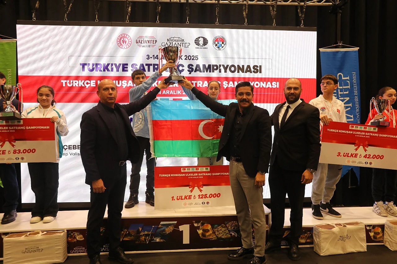 2025 Türkiye satranç şampiyonası ve Türkçe konuşan ülkeler satranç şampiyonası Gaziantep'te tamamlandı