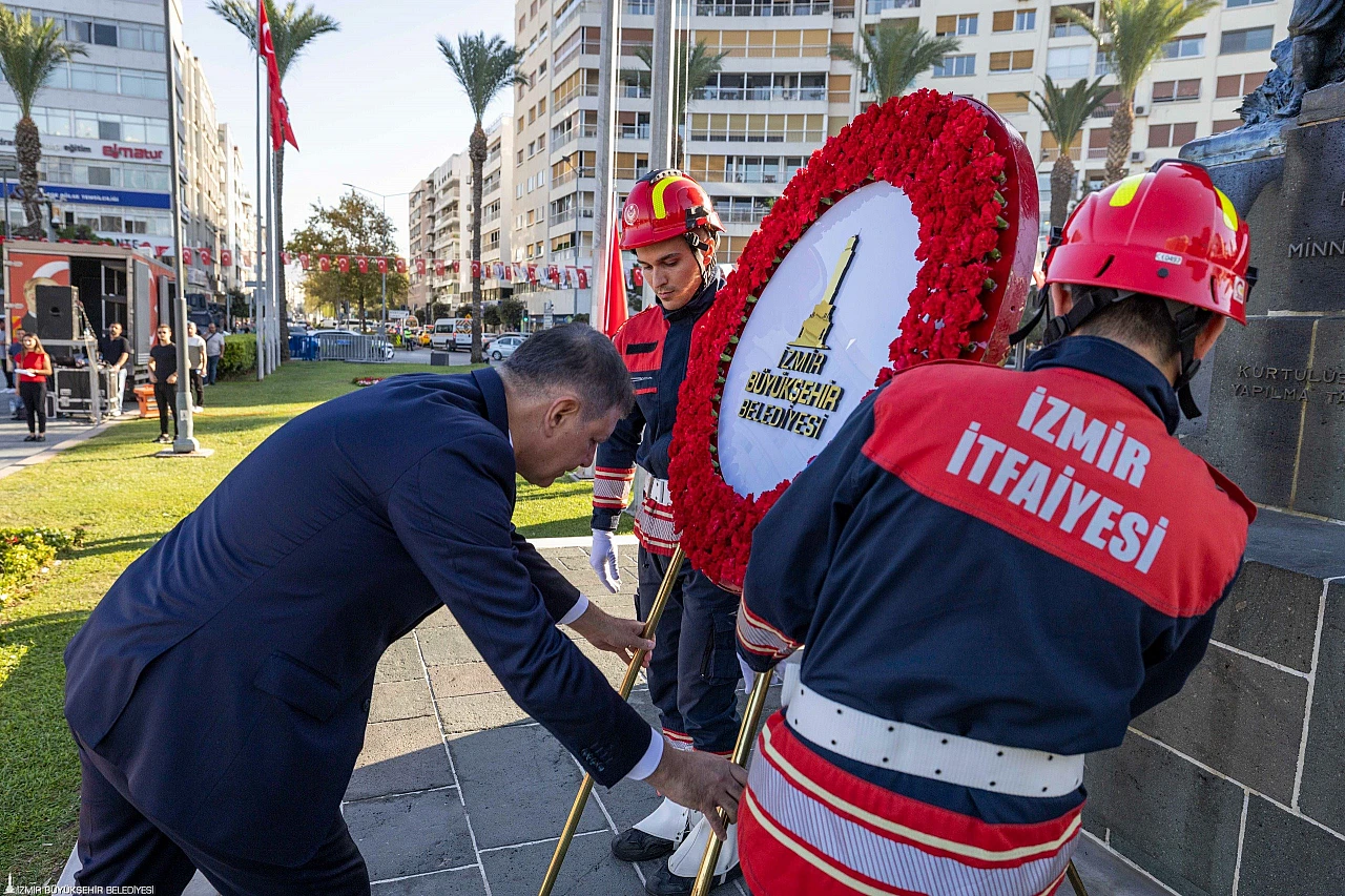 Tugay'dan itfaiye personeline minnet mesajı