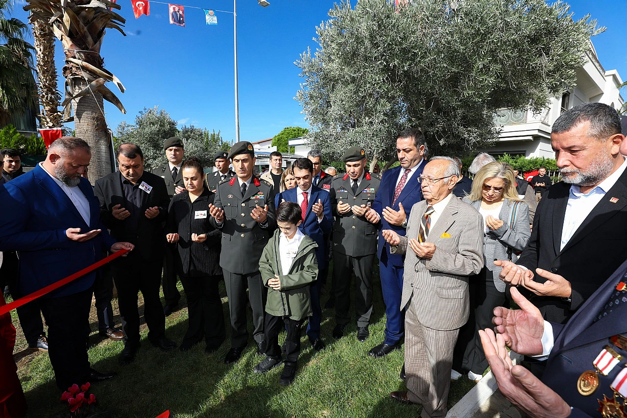 Şehit Teğmen Ali Emre Fırıncıoğulları'nın adı Narlıdere'de ölümsüzleşti
