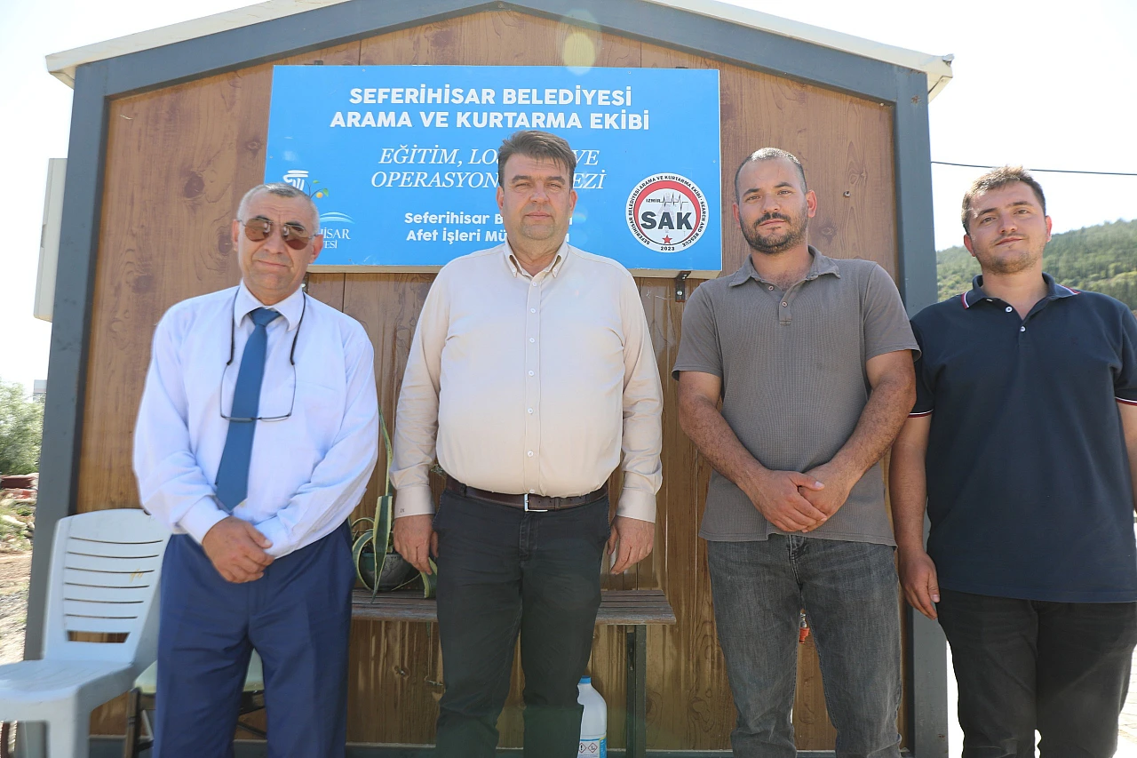 Seferihisar Belediyesi arama kurtarma ekibi, AFAD akreditasyon sertifikası aldı