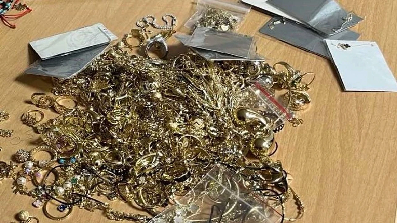 Gümrükte 2 milyon TL'lik altın şoku