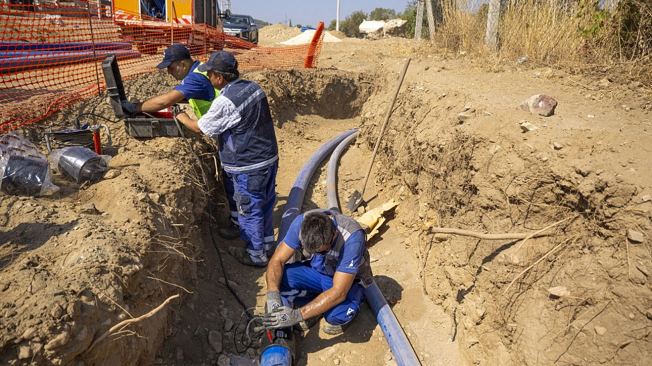 Tire'nin Su Hatları Yenileniyor: 9,5 Milyonluk Yatırım Başladı
