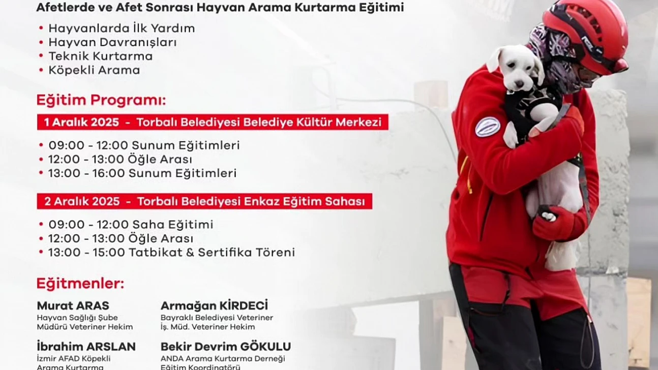 Torbalı, 30 Belediyeyi ağırlayacak: 'Canımız Yanmasın' eğitimi başlıyor