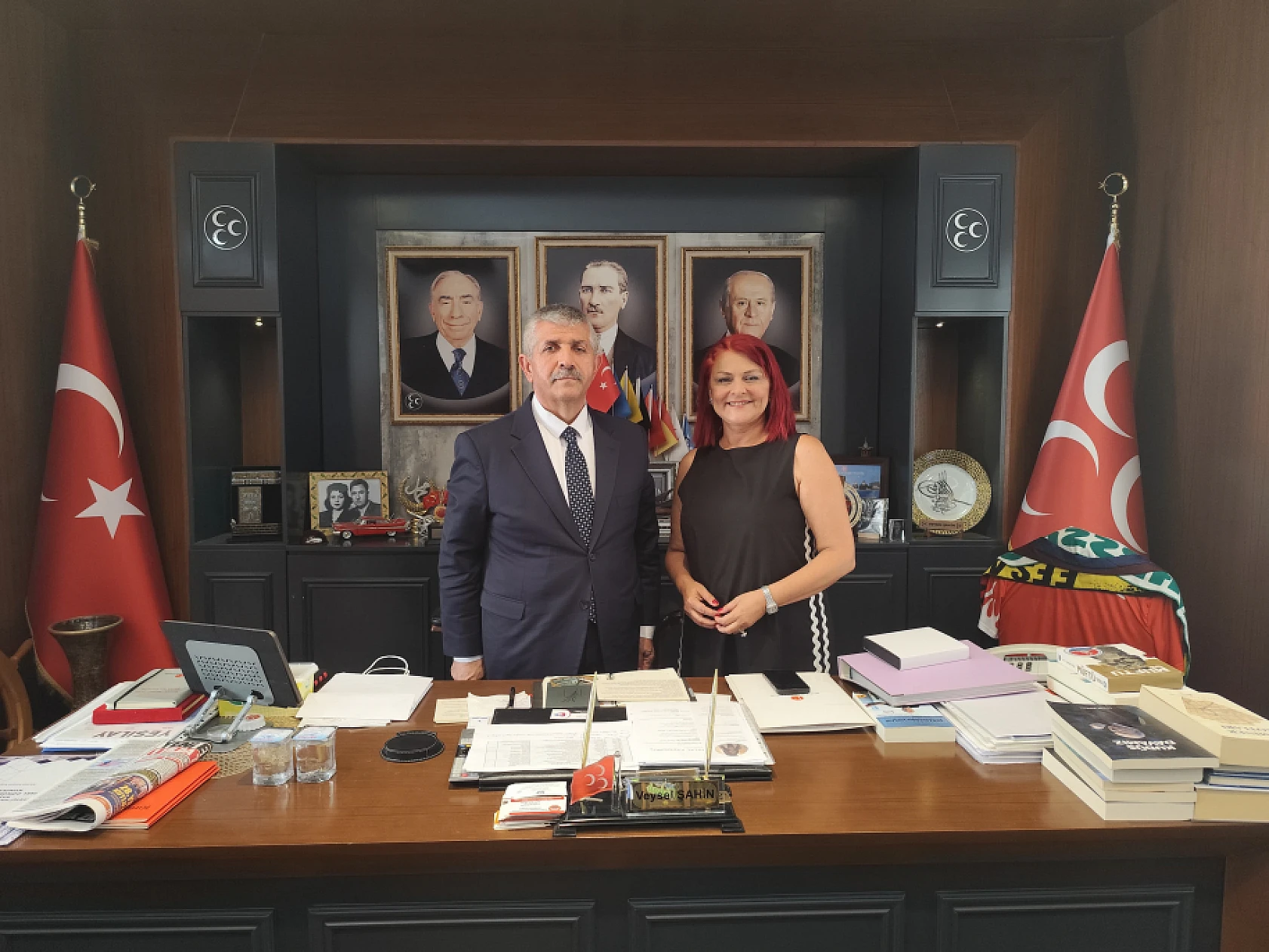 TV9'dan anlamlı ziyaret: Gündem konuşuldu, nezaket unutulmadı