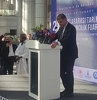 BAŞKAN TUGAY'DAN AGROEXPO'DA ÇARPICI SU KRİZİ UYARISI