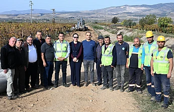 Alaşehir piyadeler mahallesi'nde 30 yıllık kanalizasyon sorunu çözüme kavuşuyor