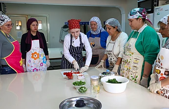 Bucalı kadınlar dünya mutfağında buluştu