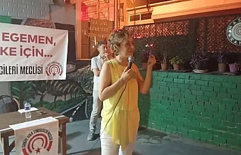 Çiğli'de Cumhuriyet için buluşma: 'Yurtta sulh, cihanda sulh' ilkesi savunuldu