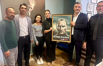 Eğitim-İş İzmir 6 No'lu şubeden Ödemiş TV9'a ziyaret