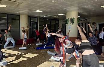 İzmirli gençler yile zihinsel ve bedensel rahatlama buldu