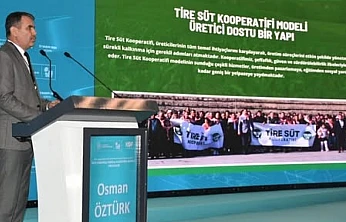 Tire Süt Kooperatifi Konya'da ilgi odağı oldu: Başkan Öztürk 'Tire Modelini' anlattı
