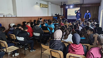 Ödemiş'te öğrencilere siber güvenlik ve akran zorbalığı eğitimi