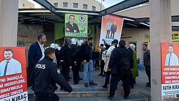 Sandık başında bıçaklı dehşet: İzmir'de Oda seçimi karakolda bitti
