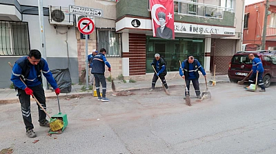 Buca'da dört koldan temizlik seferberliği