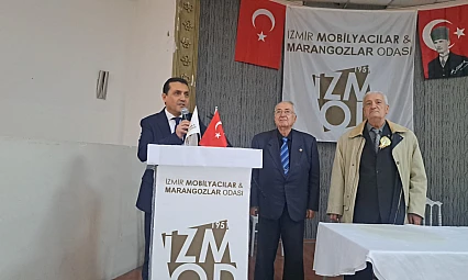İzmir mobilyacılar ve marangozlar odası'nda yönetim değişti