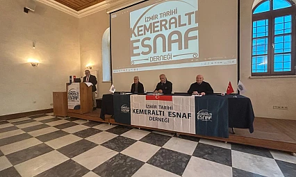 İzmir Tarihi Kemeraltı Esnaf Derneği'nde güven tazeleyen genel kurul