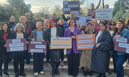 Karabağlar'da 25 Kasım'da tek ses tek yürek: Şiddete karşı gece yürüyüşü ve 24 saatlik nöbet