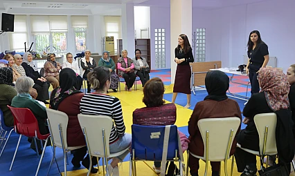Konaklı kadınlar şiddete karşı dayanışmayla güçleniyor