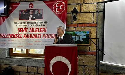 MHP İzmir'den Şehit Aileleri ve Gazilere anlamlı buluşma