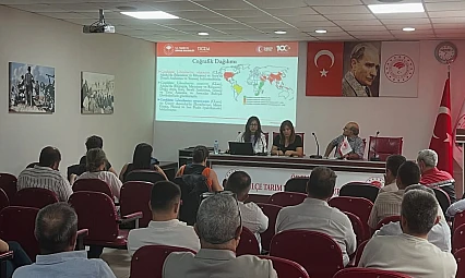 Ödemiş'te fidan üreticilerine turunçgil hastalıkları eğitimi verildi