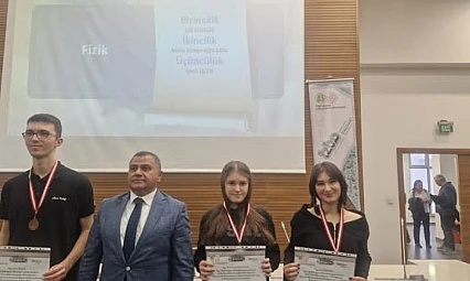 Ödemişli öğrenci Elif Şengür, İzmir Bilim Olimpiyatları Fizik birincisi oldu