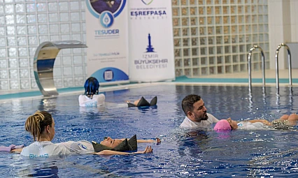 Suyun iyileştirici gücü engellilerle buluştu: İzmir'de Terapötik su uygulamaları etkinliği