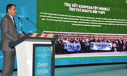 Tire Süt Kooperatifi Konya'da ilgi odağı oldu: Başkan Öztürk 'Tire Modelini' anlattı