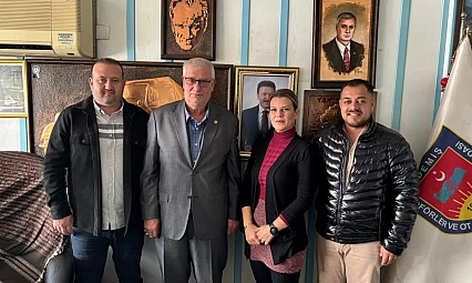 TV9 ve Küçük Menderes Gazetesi'nden Başkan Tahir Silay'a Ziyaret