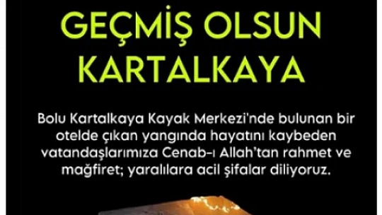 Bolu'da otel yangını faciası: Ünlülerden taziye mesajları