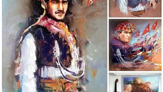 Tarihi Kemeraltı'nda 'Efelerin Ressamı' Sergisi Açıldı