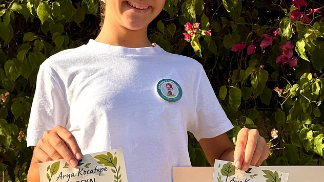 11 yaşındaki Arya'dan Urla'da örnek sosyal sorumluluk projesi